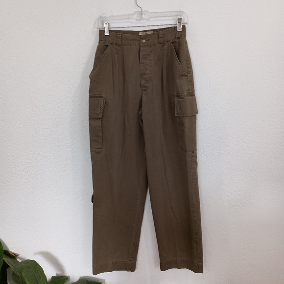 Vtg EXP Express High Rise Cargo Pants - Picture 1 of 7